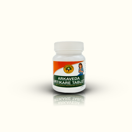 Arkaveda Urtikare Tablet – Ayurvedic Urticaria & Itching Relief