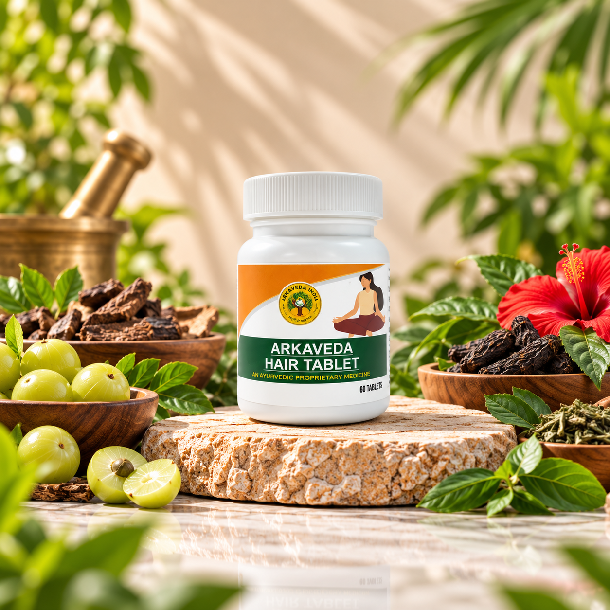 Arkaveda Hair Tablet | Ayurvedic Proprietary Medicine