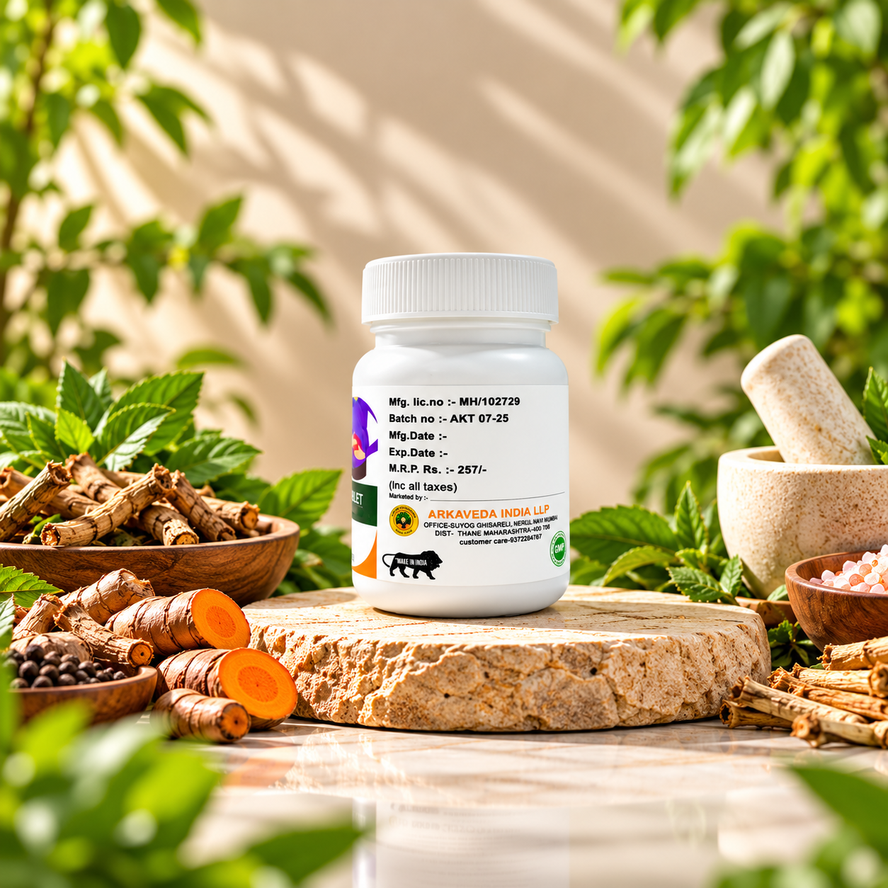 Arkaveda KVT Tablet | Ayurvedic Proprietary Medicine