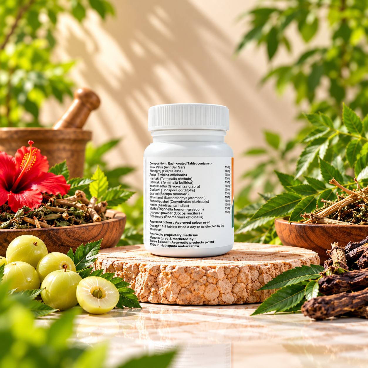 Arkaveda Hair Tablet | Ayurvedic Proprietary Medicine