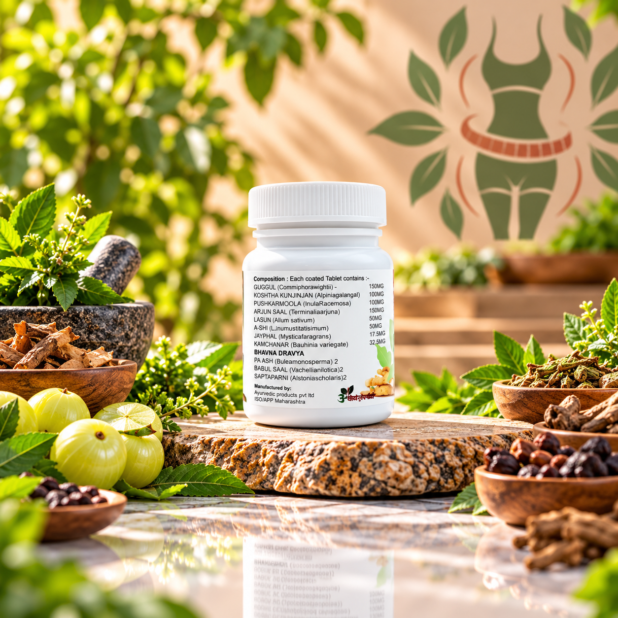 Arkaveda Trimed Tablet | Ayurvedic Weight Management Tablets