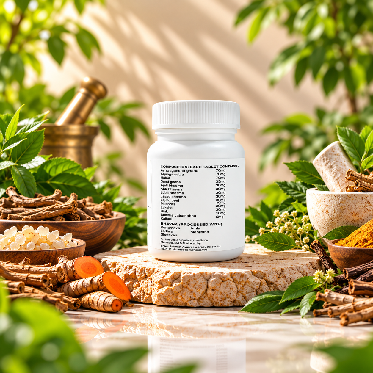 Arkaveda Ligmenten Tablet | Ayurvedic Joint & Ligament Support