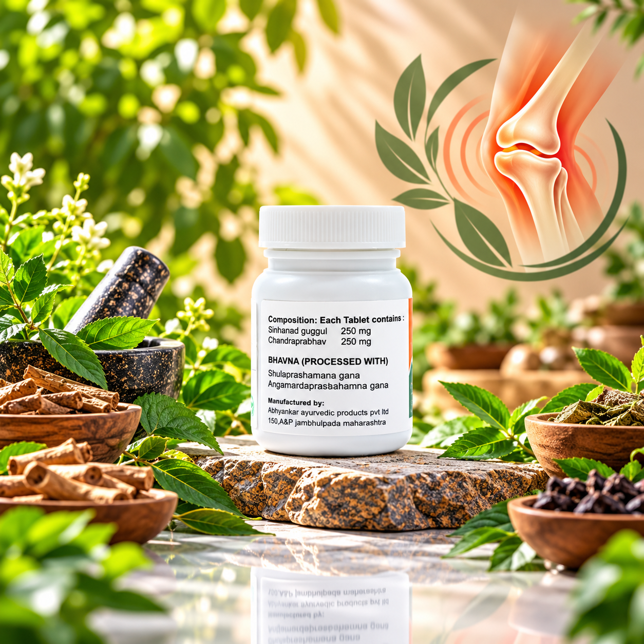 Arkaveda Vatoff Tablet | Ayurvedic Joint Wellness Tablets