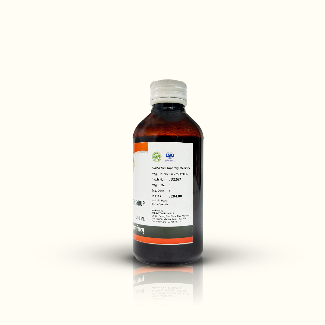 Cough Syrup 200ml | Ayurvedic Herbal Cough Syrup | Arkaveda