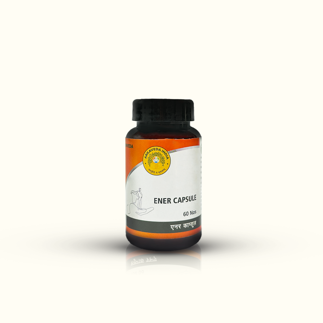Ener Capsule | Ayurvedic Energy Supplement | Arkaveda