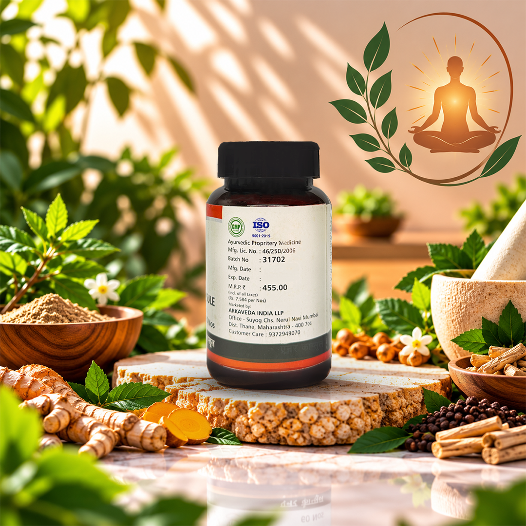 Ener Capsule 60 N | Ayurvedic Energy Supplement | Arkaveda