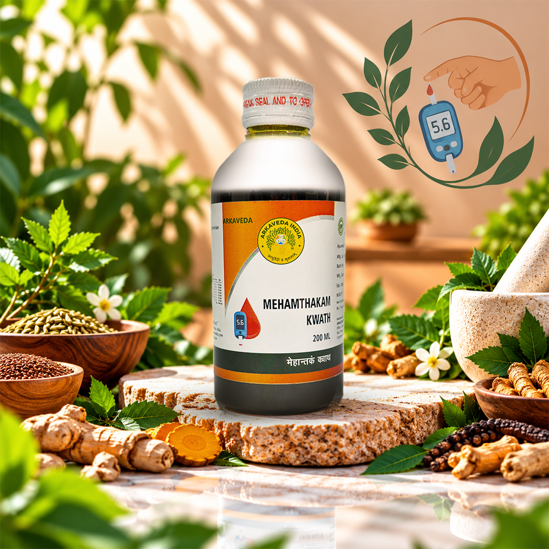 Mehamthakam Kwath 200ml | Ayurvedic Medicine | Arkaveda