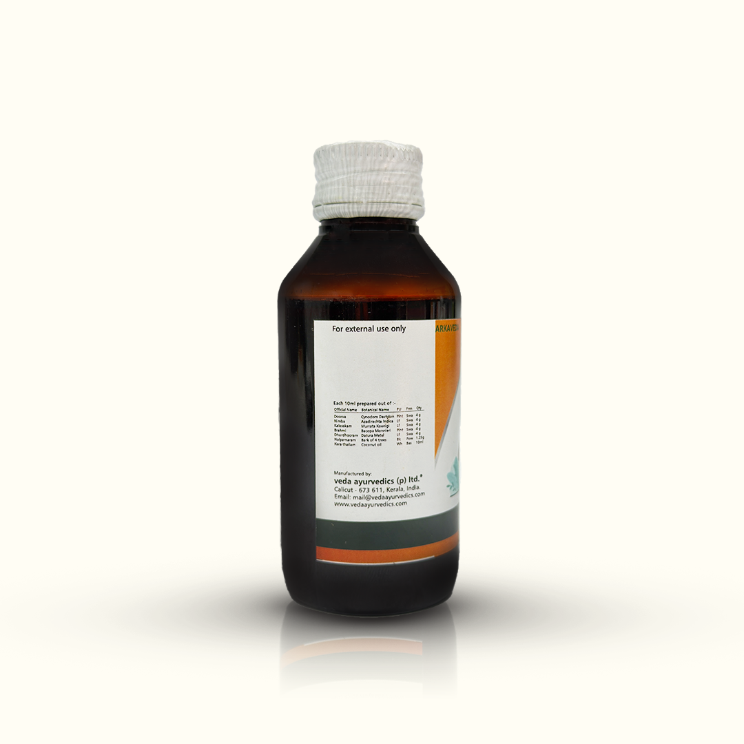Psor Oil 100ml Ayurvedic Herbal Skin Oil Arkaveda