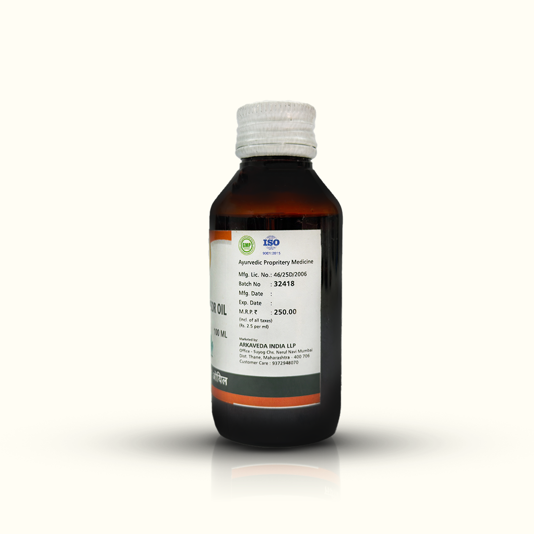 Psor Oil 100ml Ayurvedic Herbal Skin Oil Arkaveda